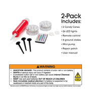 WARNING! Ingestion Hazard: This product contains a button cell or coin battery. Death or serious injury can occur if ingested. A swallowed button cell or coin battery can cause internal chemical burns in a s little as 2 hours. Keep new & used batteries out of reach of children. Seek immediate medical attention if a battery is suspected to be swallowed or inserted inside any part of the body.
